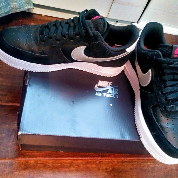 neon nike air force ones